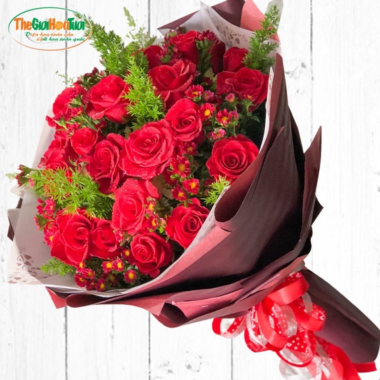 BÓ HOA HỒNG ĐỎ - LỠ YÊU