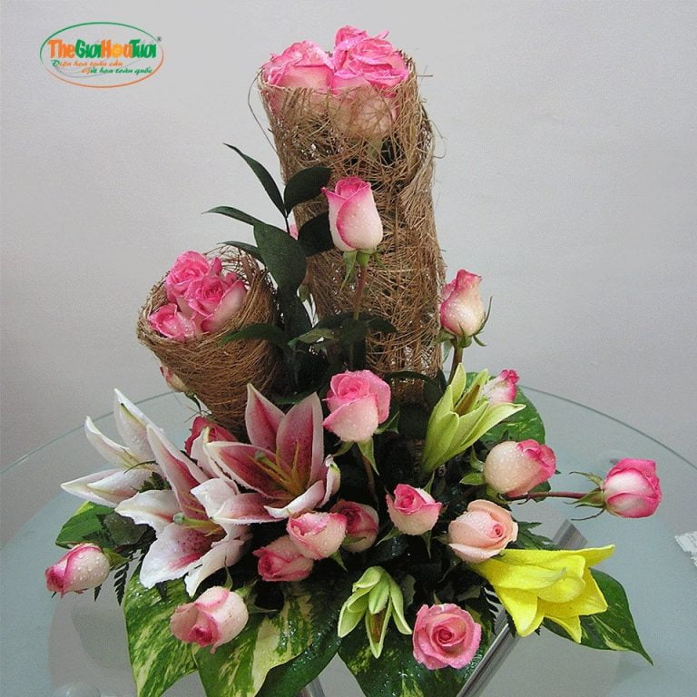 hoa mừng sinh nhật
