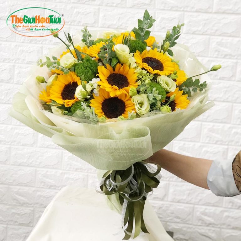 Bó hoa hướng dương - Niềm tin